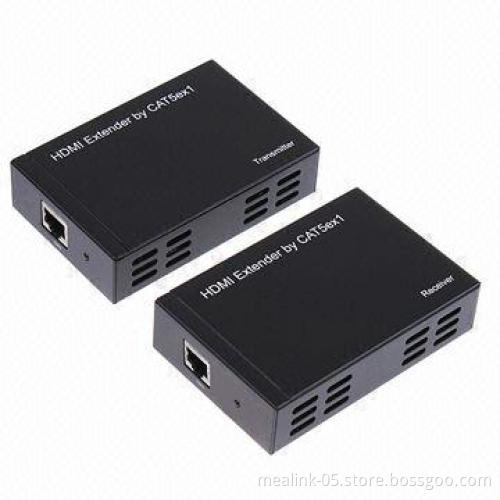 120m HDMI Extender, Over One Cat5e/CAT6 (Over LAN), 1,080P with IR, Manufactured by Mealink